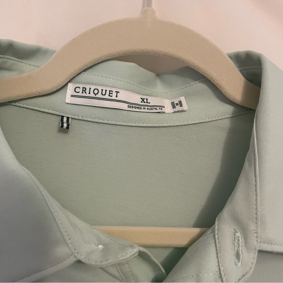 Men’s NWOT Criquet performance short sleeve polo.Size XL (bought via tuckernuck) - Picture 4 of 4